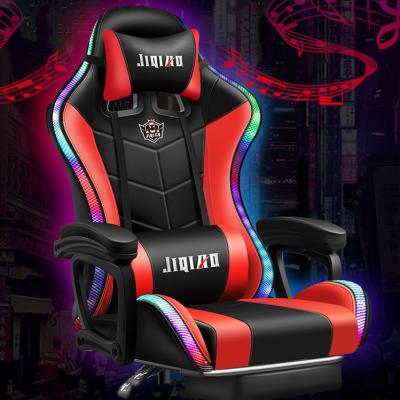 China Good quality rotating various one piece customized tiktok ergonomic gaming reclining massage chair for sale