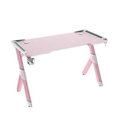 China Other high quality ddp size computer game table one piece customized adjustable computer desk for sale