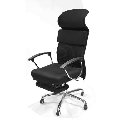 China (Size) Moq Office Furniture Executive Modern Rotary Adjustable Zero Mesh Office Chair With Headrest Black for sale