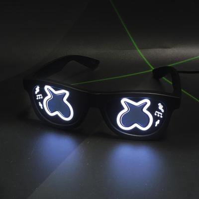 China The New Dance Style Lighting Glasses Halloween Cold Light Glasses Lead Glasses for sale