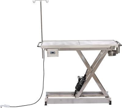 China Pet Veterinary Medical Cheap Operation High Quality Stainless Steel Veterinary Surgery Table for sale