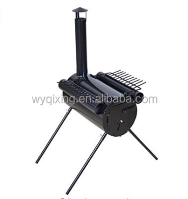 China Easily Assembled Portable Camping Hunting Fishing Cook Wood Stove for sale