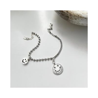 China New Design Fashionable 925 Silver Material Custom Water-drop Classic Clavicle Copper Bracelet CLASSIC for sale