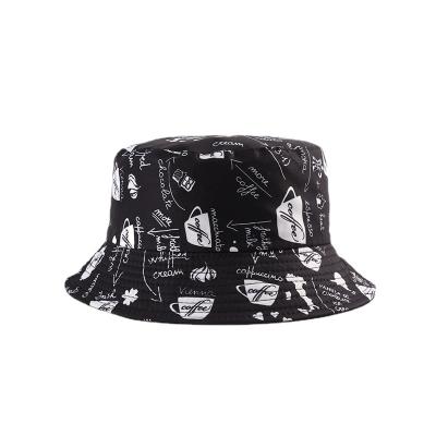 China Image Fashion Printed Buchet Double Sided Hat for sale