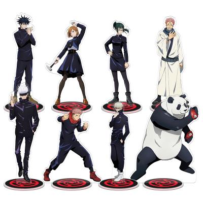 China China Quality 8 Styles Styles Jujutsu Kaisen Figure Fantasy Anime Position Plate Desktop Decor Acrylic Cosplay for sale