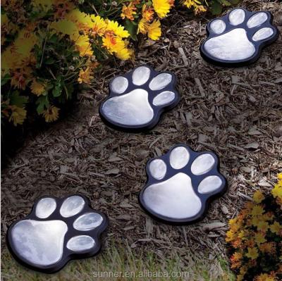 China New Solar Garden Paw Print LED Lights SN4603 for sale