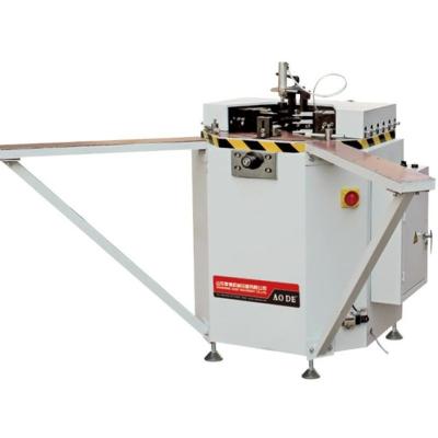 China Building Material Shops Heavy duty synchronous corner crimping machine is suitable for right Angle  connection of structural aluminum doors and Windows for sale