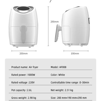 China Best Selling Large Capacity Automatic Household Electric Healthy Frying Machine Multifunctional Intelligent Smokeless Air Fryer for sale