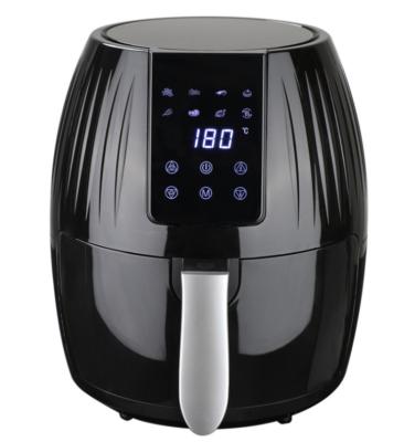 China 2021 Healthy Silver Full Industrial Digital Air Fryer Deep Oven Hot Air Peak Pot Air Fryer Accessories for sale