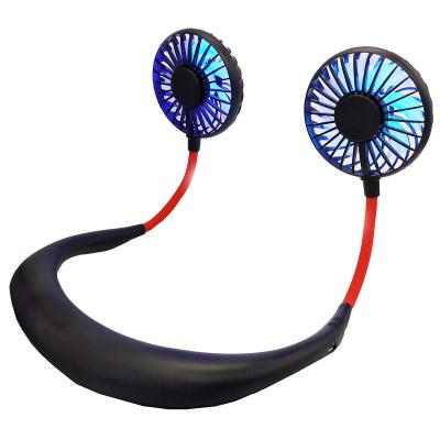 China Free Silent High Quality Comfortable Your Hand Wholesale Mini Neck Fan Air Cooler Usb OEM Power Item for sale