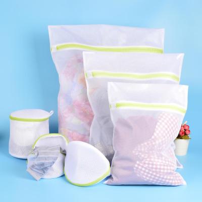 China Best Selling Washable 5pcs Laundry Mesh Bag Custom Cotton Travel Heavy Duty Wash Bag High Quality for sale