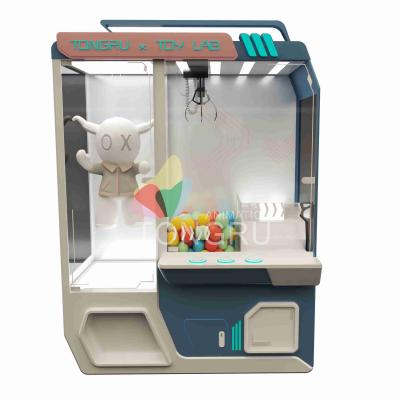 China Playground design TONGRU design TONGRU game toy claw crane machine plush toy machine fully transparent selling machine for sale