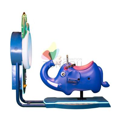 China Whole Wholesale High Quality Automatic Animal Model Children's Electric Playground Swing Machine for sale