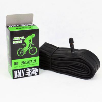 Chine 24X1.75/1.95 Rubber Inner Tube Balck With AV Valve For Bicycle Repair à vendre