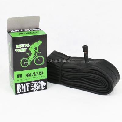 Chine 700X23/25C Bike Natural Rubber Inner Tube 12-20inches Size With AV Valve à vendre