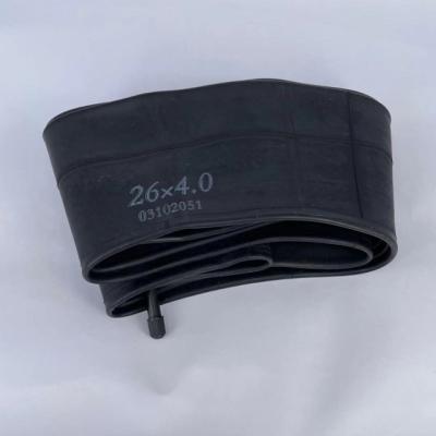 Chine 26x4.0 Good quality and cheap butyl rubber bicycle inner tube from China à vendre