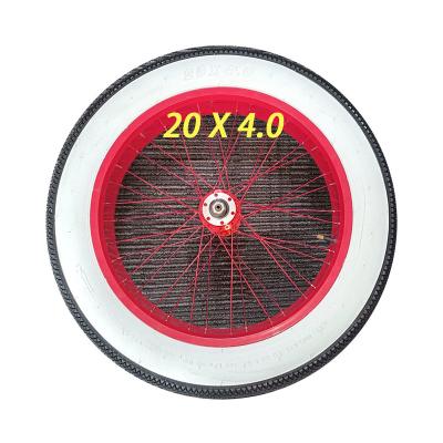 Chine 20X4.0 26X4.0 Electric Vehicle Tires Two Color  For Bicycle Or E Bike Tyre à vendre