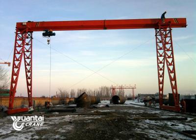 China Single Beam Electric Hoist Gantry Crane 15 Ton For Marble Slabs Stone Factory for sale