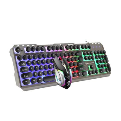 China GT500 computer peripherals wholesale mechanical usb mouse keyboard gaming combos for office home for sale