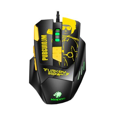 China 3D M416 Cheap Price Wired Computer Gaming Mouse For PUBG Games for sale