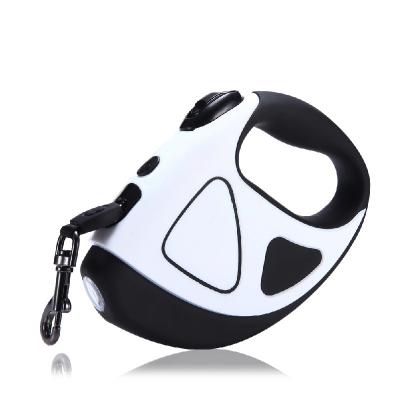 China New Fashion LED Lights 2021 Lamp Nylon Material Automatic Retractable Dog Leash for sale