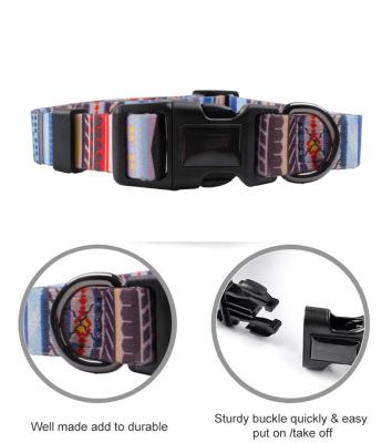 China Padded 2021 Custom Pet Collars Pet Collar Luxury Dog Collar Leash for sale