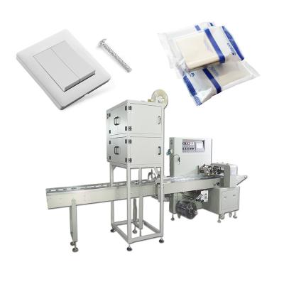 China Intakte automatische verpackende Platten-Schrauben-Verpackungsmaschine der Maschinerie-2.8KW zu verkaufen