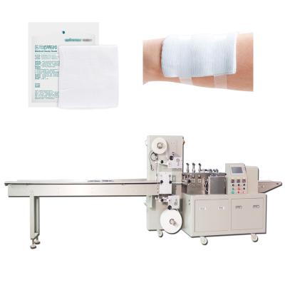 China 2.5KW 4 Zijverbindings Verpakkende Machine Mechanisch Medisch Gauze Packing Machine Te koop