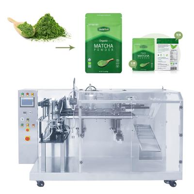 China Pulver-automatische bauschende Maschine 380V Matcha fabrizierte horizontales vor zu verkaufen