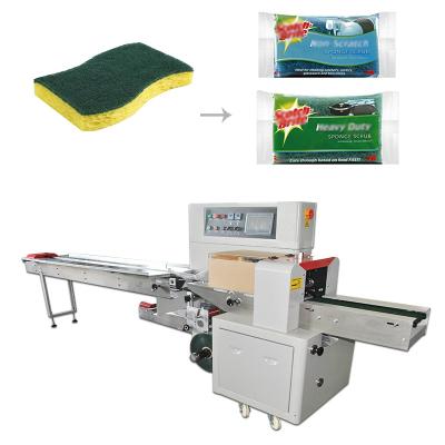 China Verpackungsmaschine des Kissen-220v schrumpfen horizontale Fluss-Verpackungs-Maschine zu verkaufen