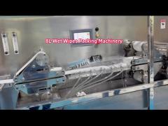 6KW 2500KG Baby Wipe Packing Machine For Plastic Packaging 30-120 Piece