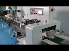 Fully Automatic Glove Packing Machine For 100 PCs Box Carton 50Hz 60Hz Frequency