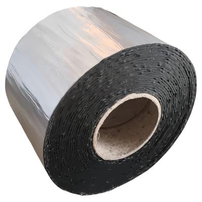 China 1.5mm 2.0mm 3mm Asphalt Waterproof Tape roll For Cold Compress Pipeline Outsourcing for sale