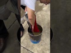 Asphalt waterproof tape video