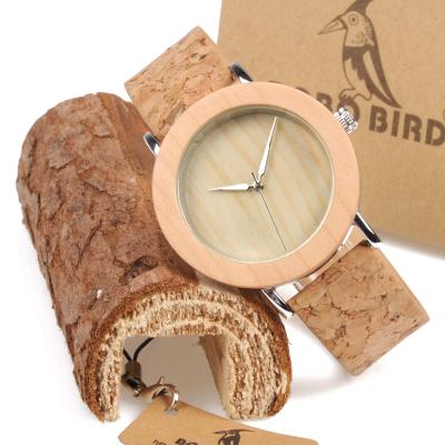 China Non-specific BOBO BIRD Shenzhen Ladies Metal Watches Women Men Wooden Wooden Quartz Watch Wristwatch for sale