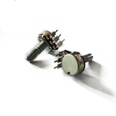 China Carbon film Linear type adjustable potentiometer B10K-20 club shaft for sale