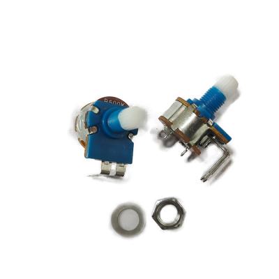 China Modern Potentiometer 15mm With Metal Shaft Mon Rotary Linear Potentiometer Wh148 for sale