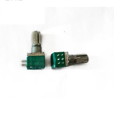 China Carbon film R097 rotary potentiometer horizontal side adjustment variable resistance B50K15MM for sale