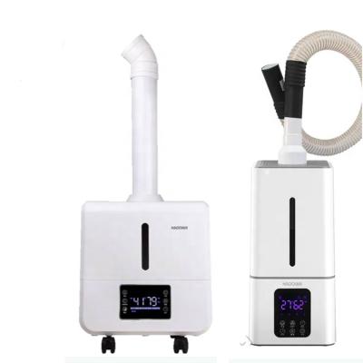 China Hot Wholesale Machinery ABS Industrial Mist Ultrasound Atomizer Disinfection Fogging Humidifier For Sale for sale