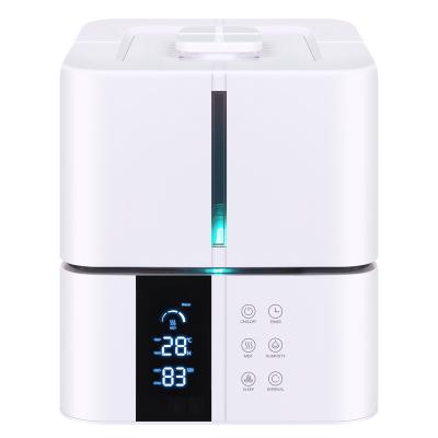 China Essential Oil Desktop Ultrasonic Diffuser Humidifiers Air Humidifier Mist Ultrasonic Humidifier Fog Machine Air Device Cool Room Fogging Mist Air for sale