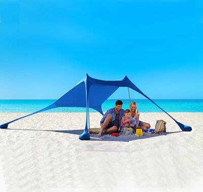 China Pop Up Awning Summer Pop Sunshade BeachTent Warm Sun Shelter for sale