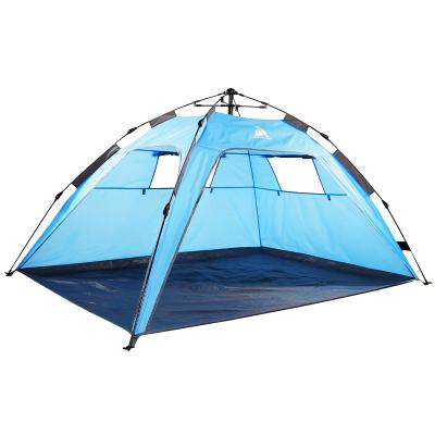 China Diagonal Tying Type Outdoor Pop Up Portable Folding Outdoor Beach Tent Family Sun Shelter Gazebo Beach Tent for sale