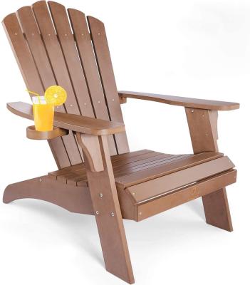 China Poly Folding Chair Classic Adirondack Chair Folding Solid Wood Outdoor Wooden Leisure Disassembled Chair for sale