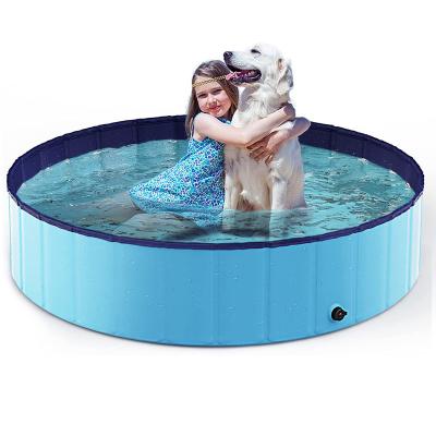 China 7p PV Pet Bath Pool Environmental Collapsible Dog Tub, Dog Pools For Large Dogs for sale