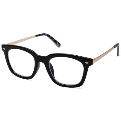 China Blue Light Blocking Reading Glass Retro Square Blue Light Blocking Reading Glasses For Women Vintage Computer Prescription Readers for sale