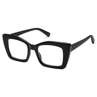 China Newest Reading Glass Fashion Retro Square Women's Fashionable Blue Light Frame for sale