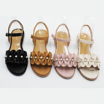 China Flat Children Shoes 2022 Summer Children Shoes White Sandalias Loafers Kids Sandals Girl Shoes Women Sandal for sale