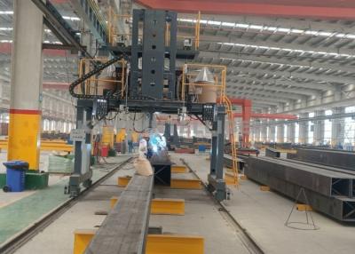 Cina linea di produzione del fascio di 4000mm H linea di saldatura automatica del fascio macchina in vendita