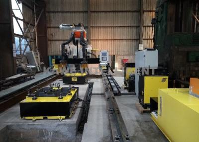 China Heavy Duty Beam Welding Line Machine 600mm/Min Sub Arc Welder for sale