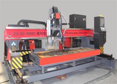 China Stahlplatte CNC-Plasmaschneiden und Bohrmaschine 150-3000rpm zu verkaufen